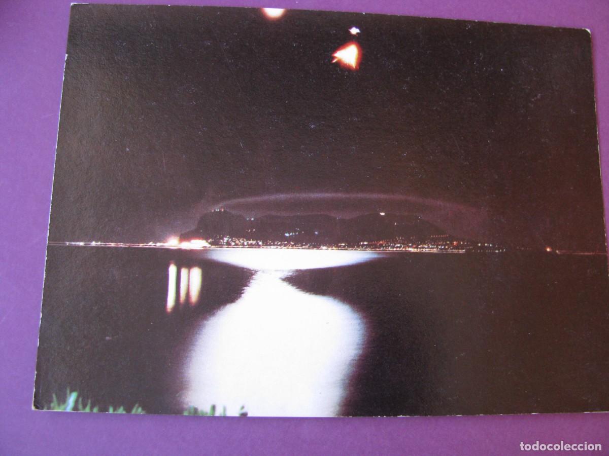 Postcards: POSTAL DE BAHIA DE ALGECIRAS. VISTA NOCTURNA DE LA BAHIA CON OBJETO VOLADOR NO IDENTIFICADO 1974