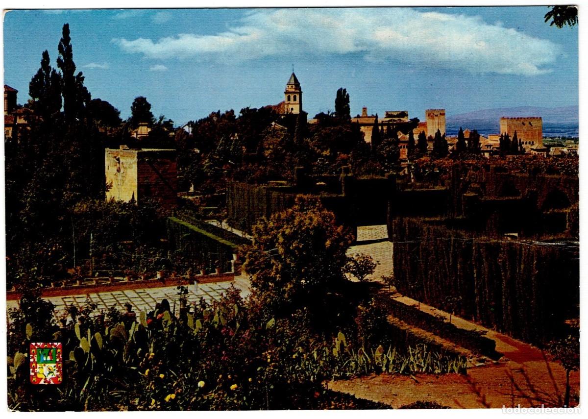 Postcards: POSTAL DE GRANADA, GENERALIFE (CIRCULADA)