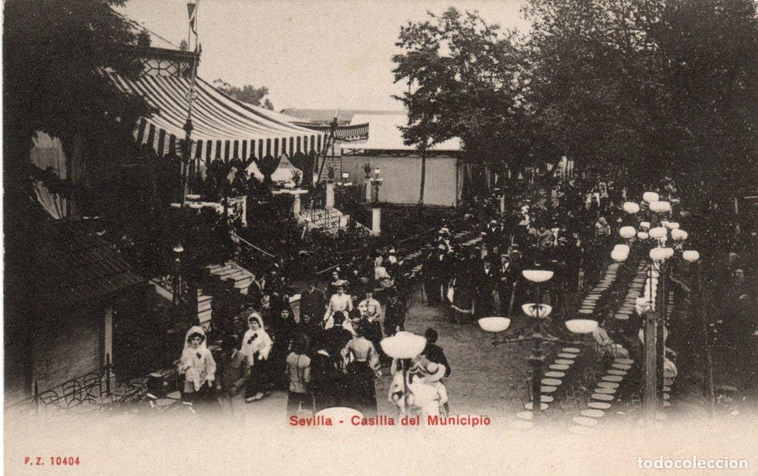 Postais: BONITA POSTAL - SEVILLA - CASILLA DEL MUNICIPIO - P.Z. 10404
