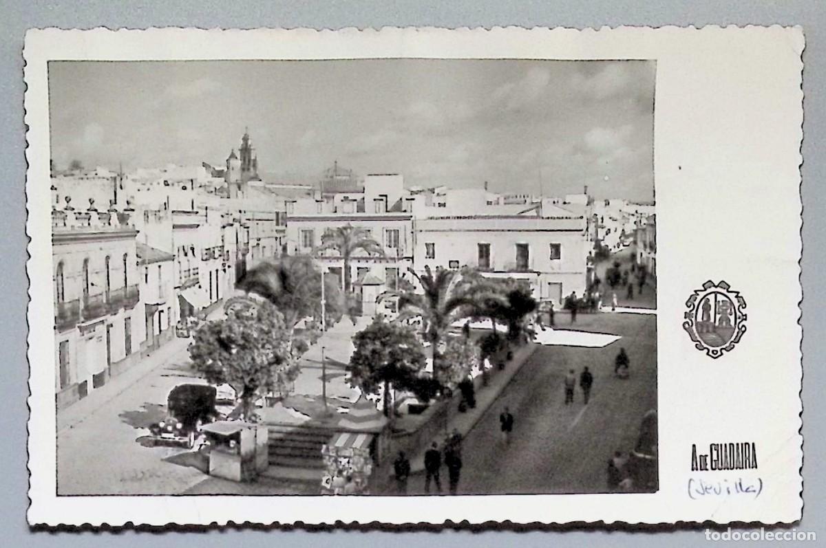 Cartoline: ALCAL&Aacute; DE GUADA&Iacute;RA (SEVILLA). Plaza de Falange