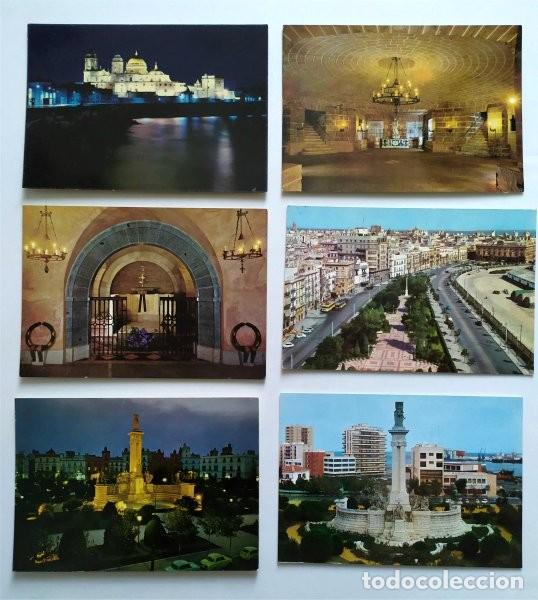 Postales: Seis postales de C&aacute;diz. Ediciones Sicilia (Zaragoza)