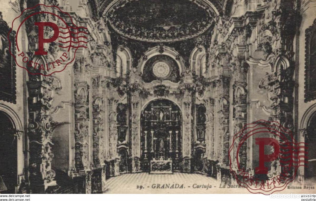 Postkarten: GRANADA. LA CARTUJA. LA SACRISTIA