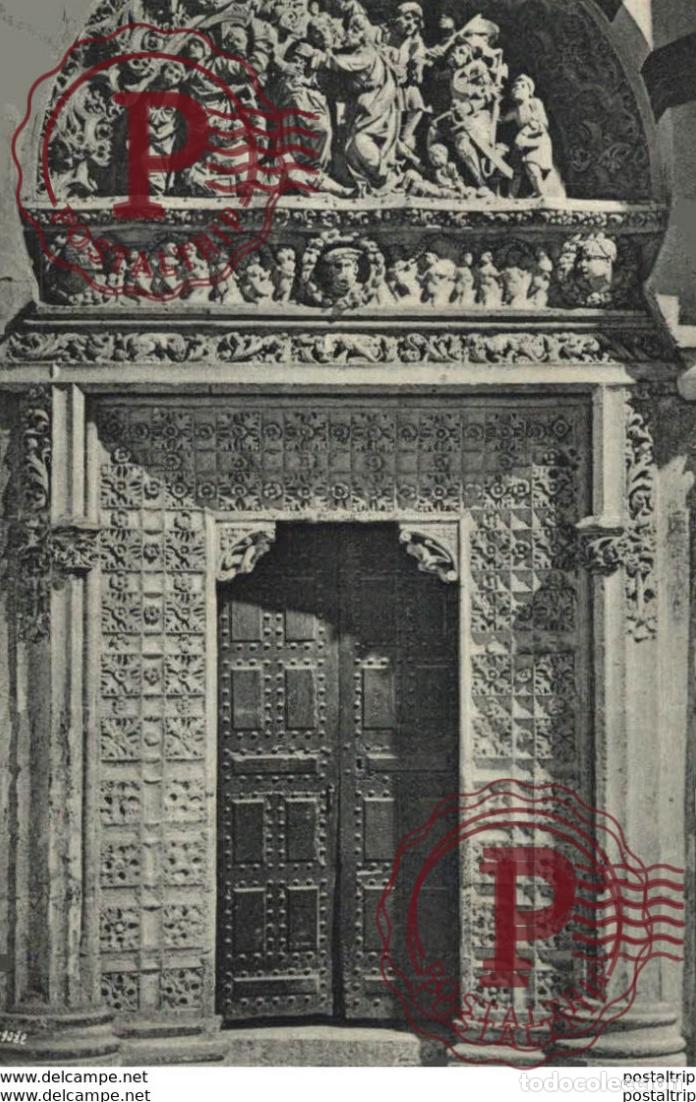 Postkarten: GRANADA. INTERIOR DE LA MEZQUITA. PUERTA DE LA SACRISTIA
