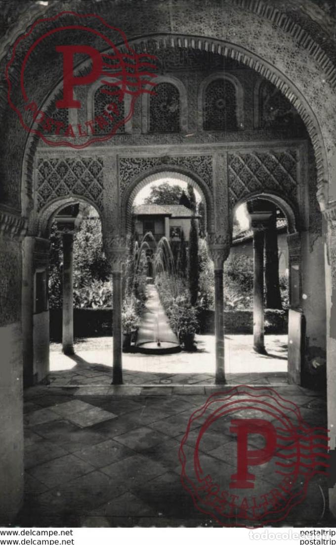 Postales: GRANADA. GENERALIFE Y JARDINES - Foto 1