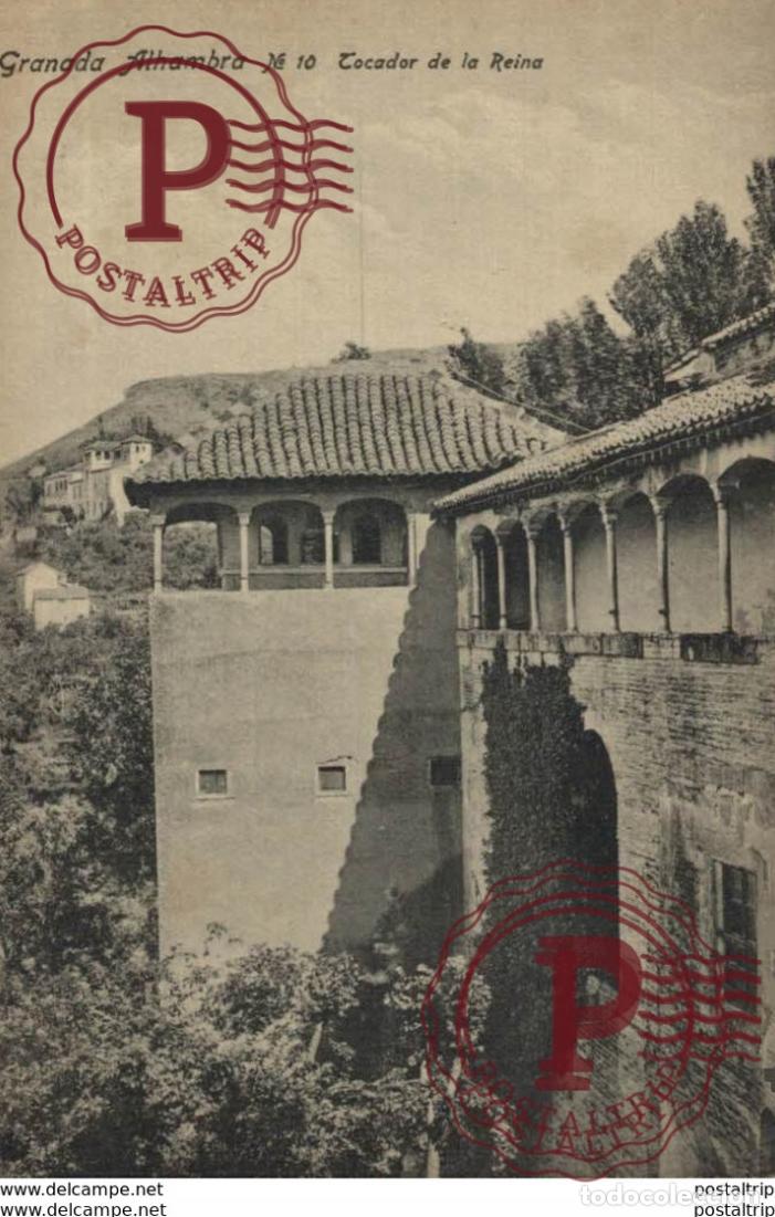 Postcards: GRANADA. ALHAMBRA. TOCADOR DE LA REINA