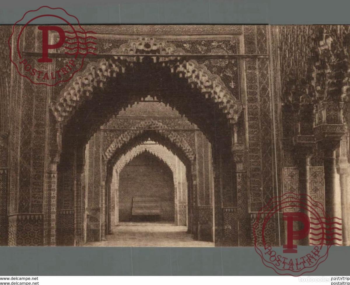 Postais: GRANADA. ALHAMBRA. SALA DE JUSTICIA