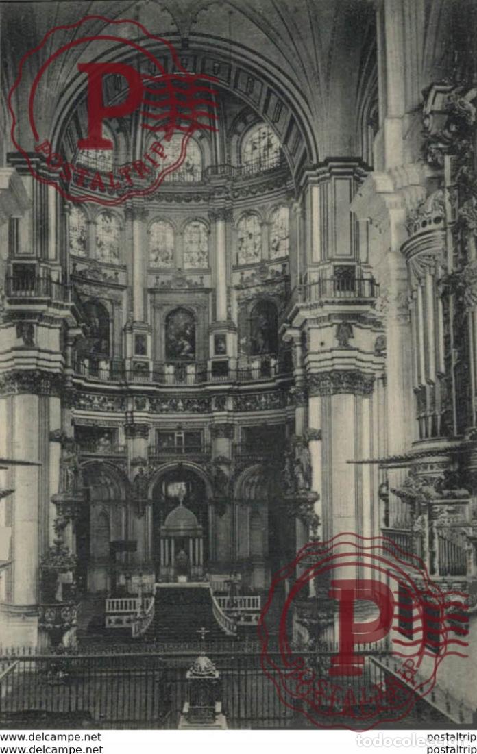 Cartoline: GRANADA. CATEDRAL. ALTAR MAYOR