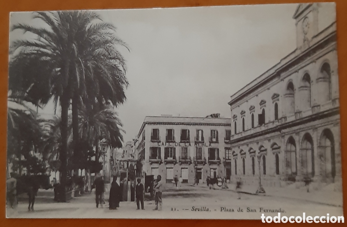 Cartoline: Postal Sevilla. Plaza de San Fernando. Sin escribir. R10307
