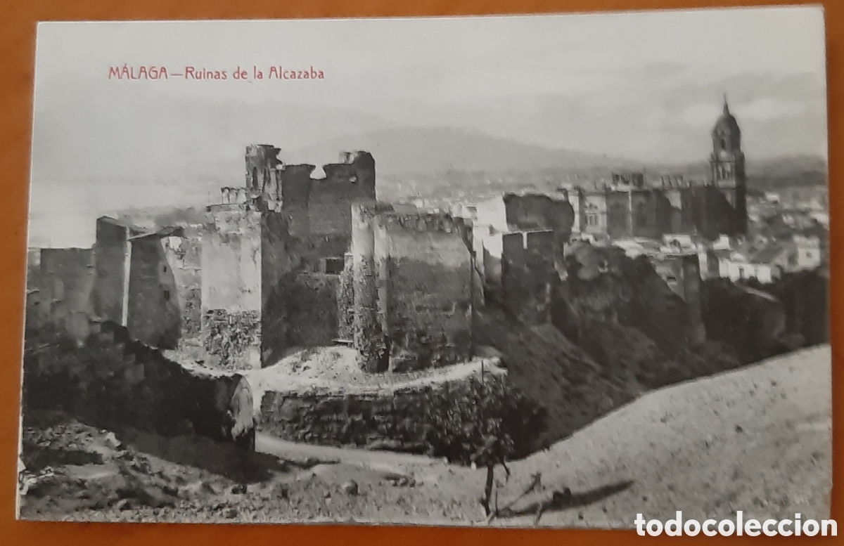 Postais: Postal M&aacute;laga. Ruinas de la Alcazaba. Sin escribir. R10314