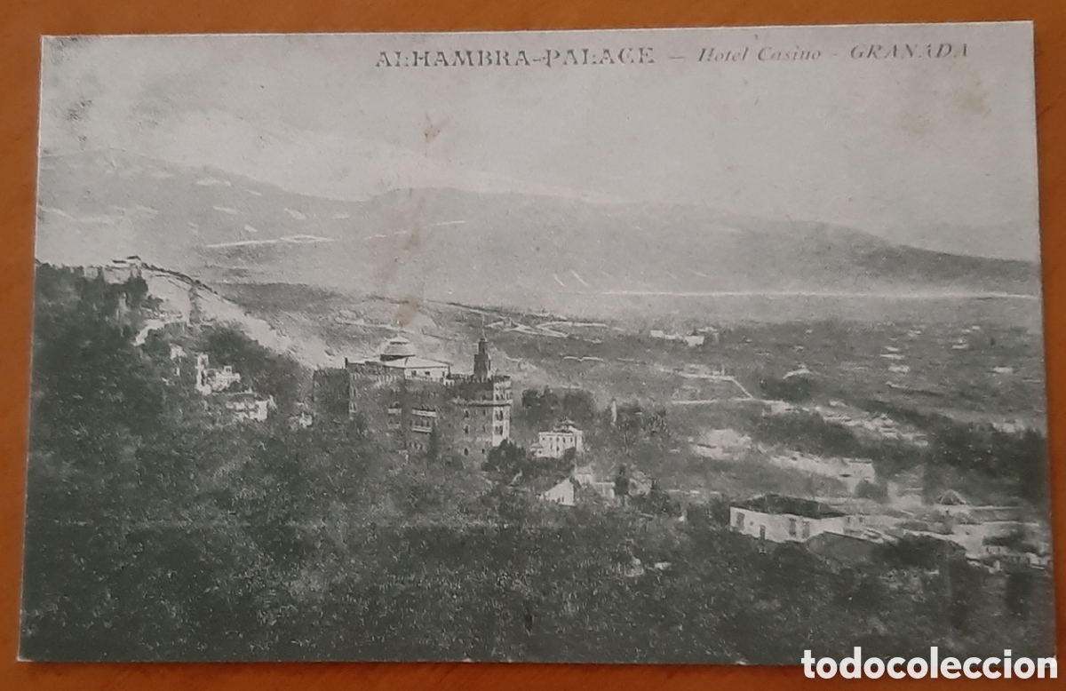 Postcards: Postal Granad. Hotel Casino Alhambra Palace. Sin escribir. R10316