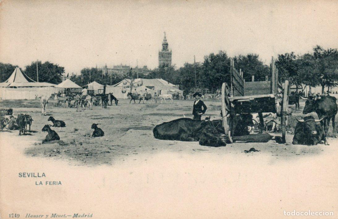 Postales: BONITA POSTAL - SEVILLA - LA FERIA - 1249 HAUSER Y MENET