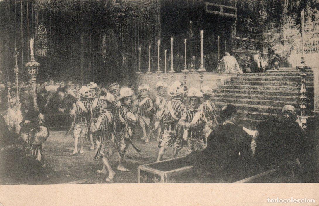 Postales: BONITA POSTAL - SEVILLA - LA DANZA DE LOS SEISES - HAUSER Y MENET