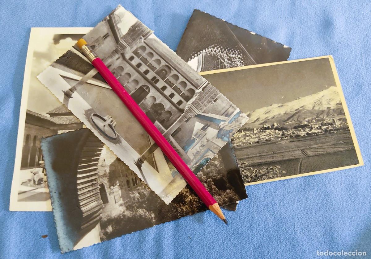 Postais: LOTE DE 5 POSTALES ANTIGUAS DE GRANADA A&Ntilde;OS 50