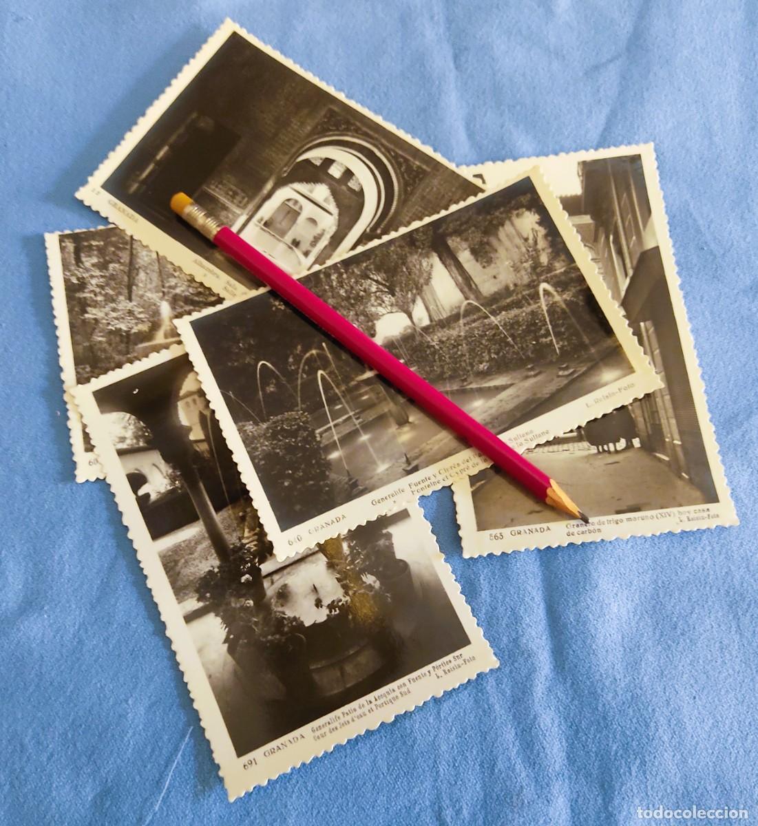 Postais: LOTE DE 5 POSTALES ANTIGUAS DE GRANADA A&Ntilde;OS 50 LOTE 2