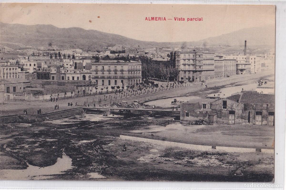 Postales: Almer&iacute;a Vista parcial. Colecci&oacute;n Lacoste n&ordm; 14 A. Escrita. Sin circular