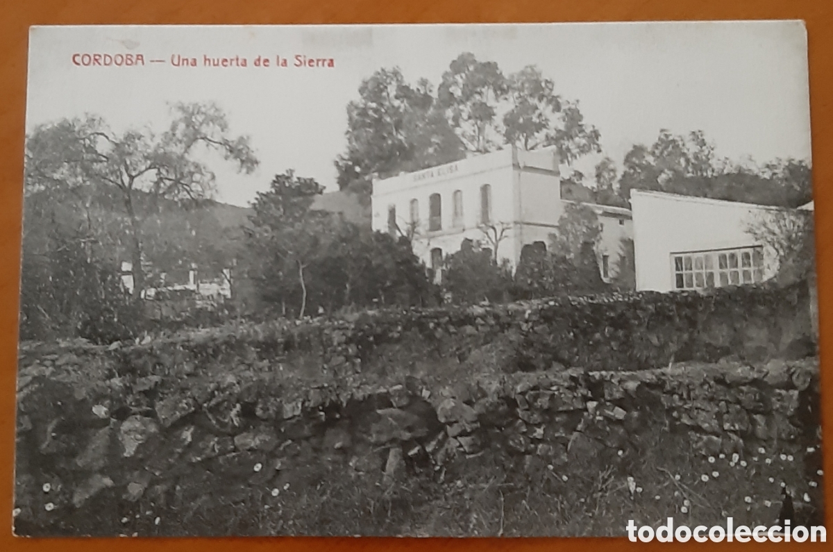 Postcards: Postal C&oacute;rdoba. Una huerta de la sierra. Sin escribir. R10333