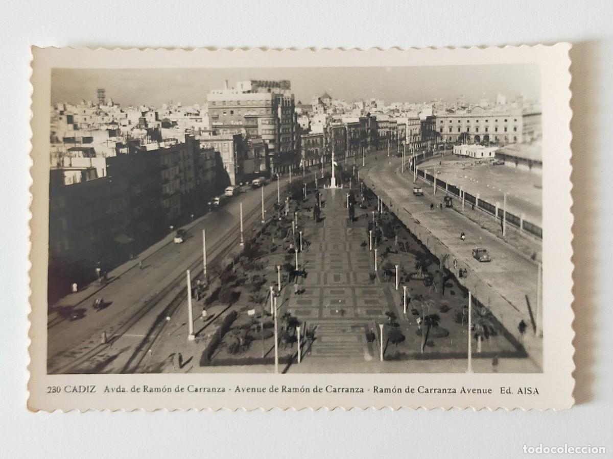 Cartes Postales: Postal CADIZ: 230 Avda RAMON DE CARRANZA - Ediciones AISA - SIN CIRCULAR