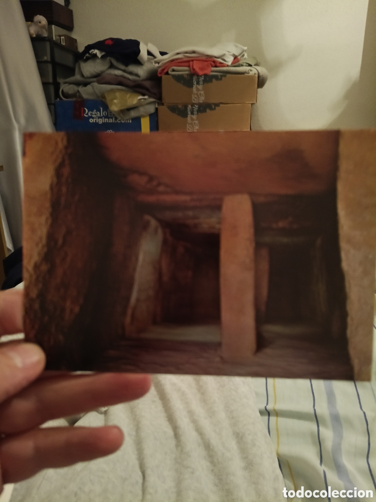 Postkarten: Postal cuevas de Antequera (m&aacute;laga) a&ntilde;os 60