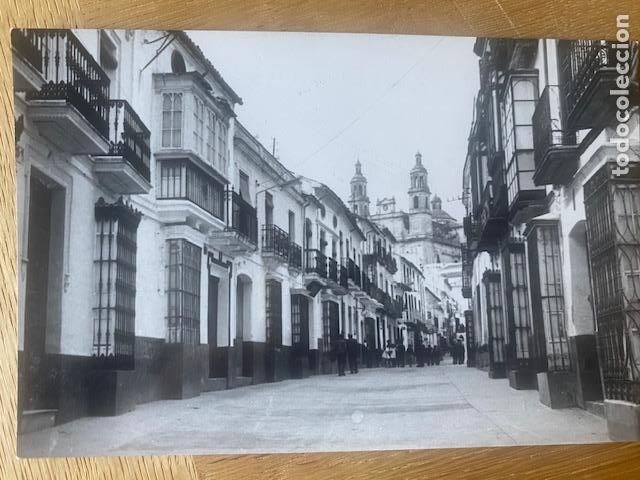 Cartes Postales: POSTAL OLVERA (CADIZ), CALLE GENERAL FRANCO , FOTO CUBILES , SIN CIRCULAR