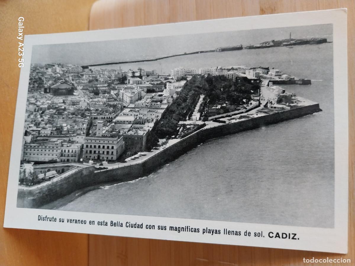 Postcards: FIESTAS Y PROPAGANDA PUBLICIDAD CADIZ ED HUECOGRABADO FOURNIER DORSO IMPRESO
