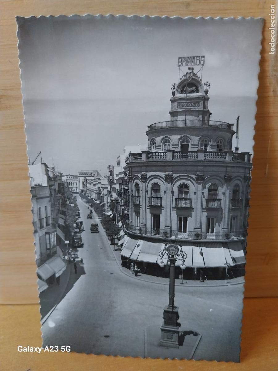 Postcards: JEREZ DE LA FRONTERA CALLE JOSE ANTONIO PRIMO RIVERA ED GARRABELLA 5 SC ORIGINAL ANIMADA