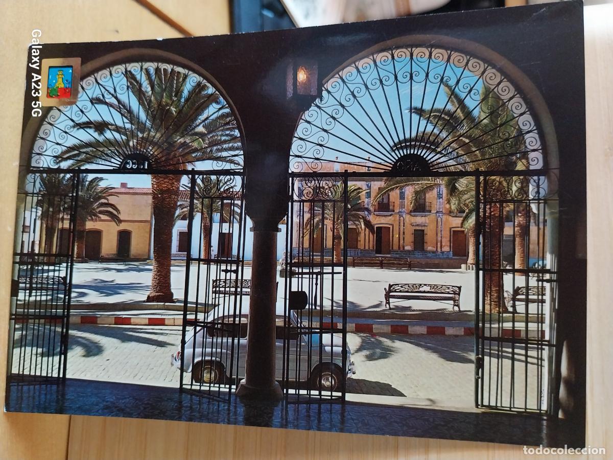 Postcards: LEPE PLAZA JOSE ANTONIO HUELVA ED FISA 5 ESCRITA ORIGINAL SEAT 600