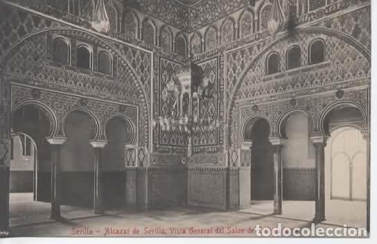 Cartes Postales: SEVILLA SIN ESCRIBIR ALCAZAR PATIO EMBAJADORES