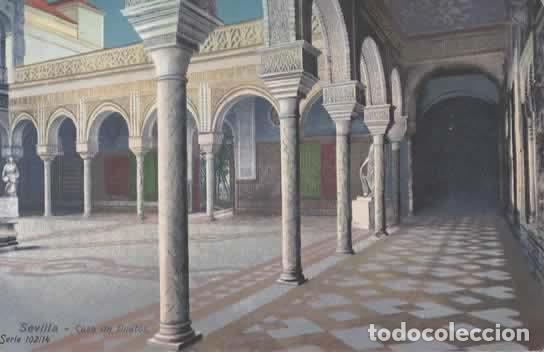 Postales: SEVILLA SIN ESCRIBIR CASA DE PILATOS
