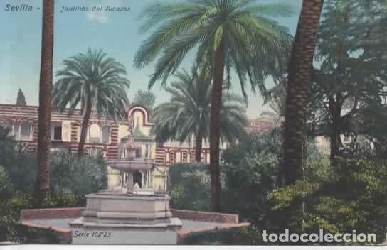 Postkarten: SEVILLA SIN ESCRIBIR ALCAZAR JARDINES