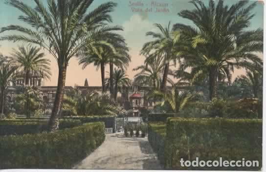 Postkarten: SEVILLA SIN ESCRIBIR ALCAZAR JARDINES