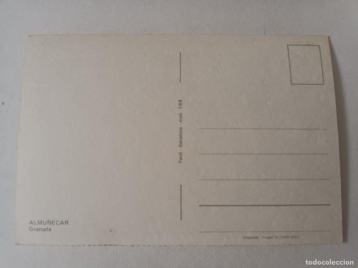 Postales: ALMU&Ntilde;ECAR (GRANADA). VISTA GENERAL (1969) - Foto 2