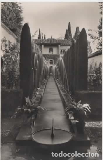 Postkarten: GRANADA SIN ESCRIBIR GENERALIFE