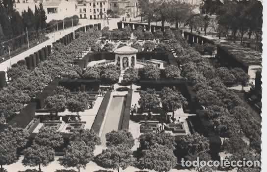 Postkarten: MALAGA SIN ESCRIBIR JARDINES DEL AYUNTAMIENTO