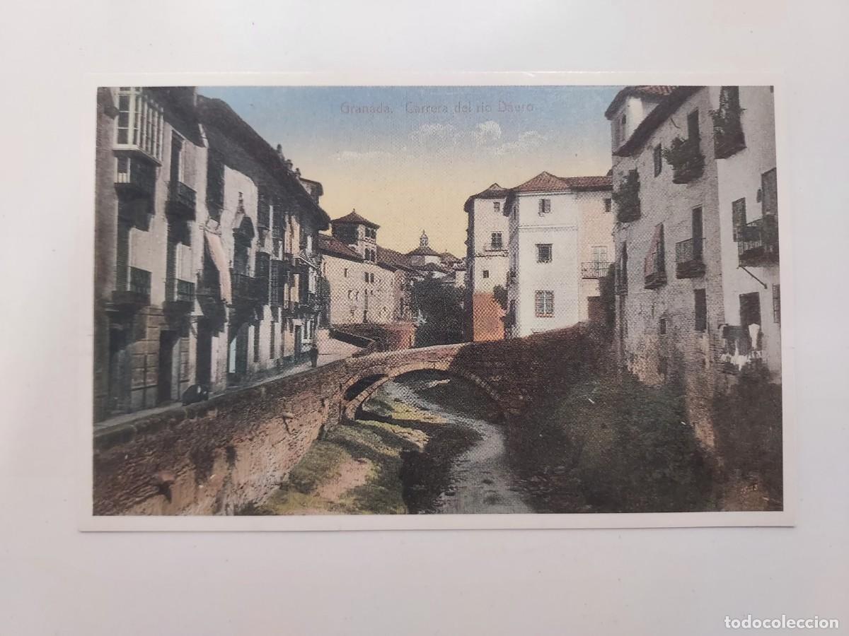 Cartoline: POSTAL GRANADA CARRERA DEL RIO DAURO. S/C. LA GRANADA DE GANIVET. 1998. GRANADA ANTIGUA