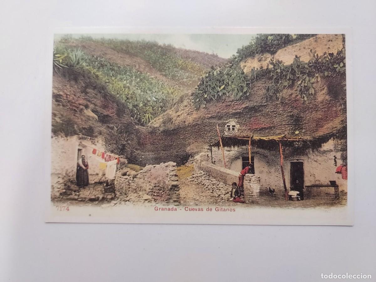 Postcards: POSTAL GRANADA CUEVAS DE GITANOS. S/C. LA GRANADA DE GANIVET. 1998. GRANADA ANTIGUA