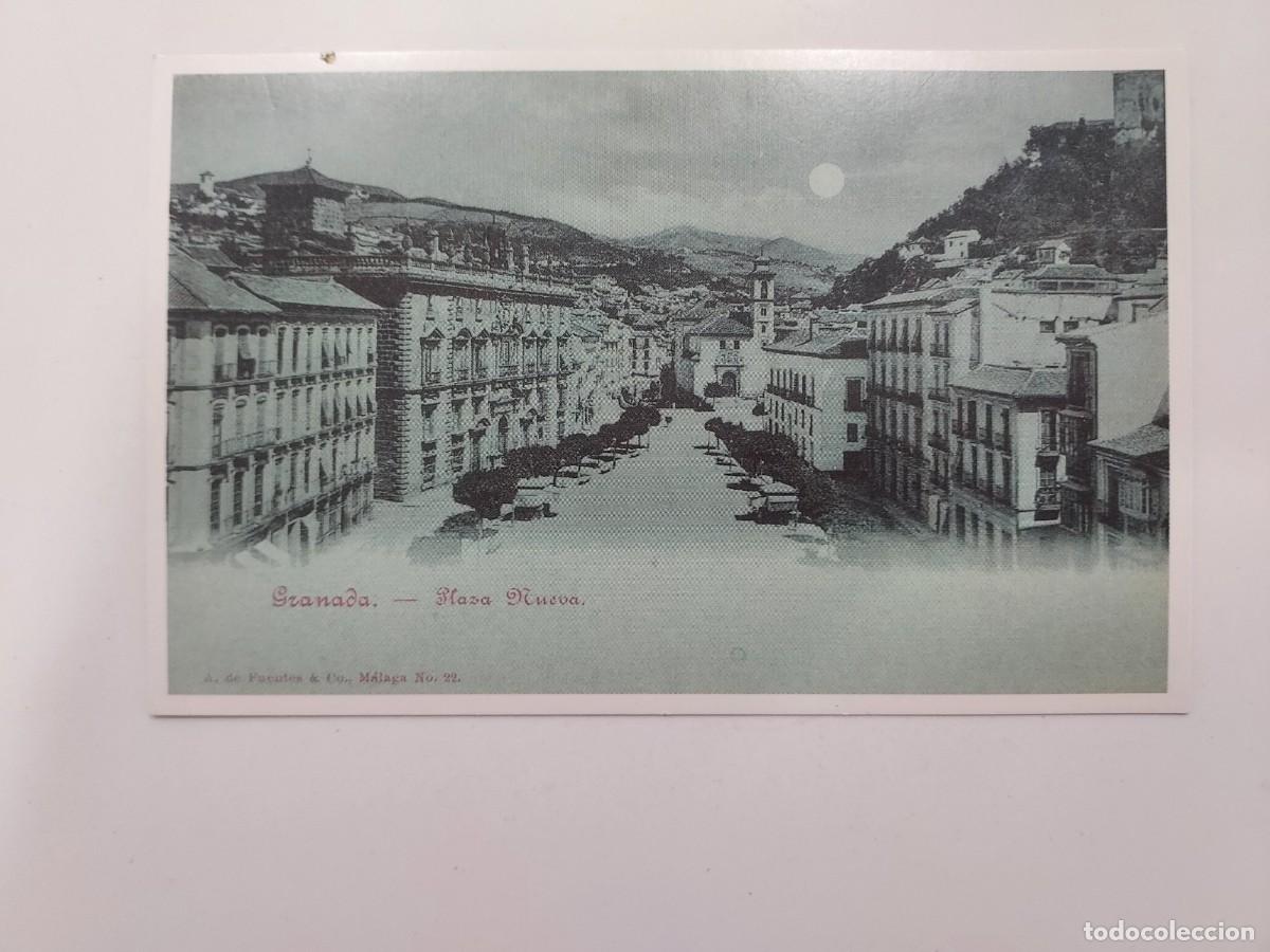 Postcards: POSTAL GRANADA PLAZA NUEVA. S/C. LA GRANADA DE GANIVET. 1998. GRANADA ANTIGUA