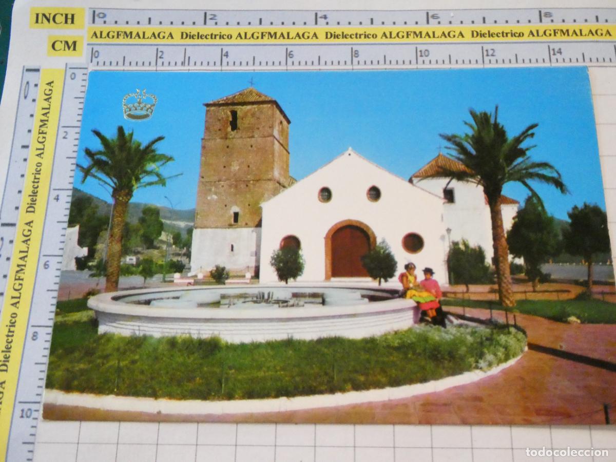 Postcards: POSTAL DE M&Aacute;LAGA. A&Ntilde;O 1973. MIJAS IGLESIA 5039 LA CORONA. 2898