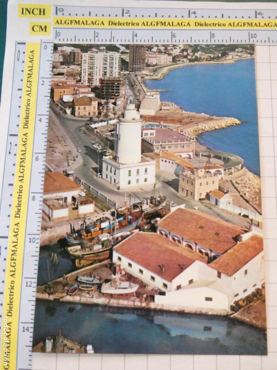 Postcards: POSTAL DE M&Aacute;LAGA. A&Ntilde;O 1968. FARO FAROLA. SORIMA. 2904