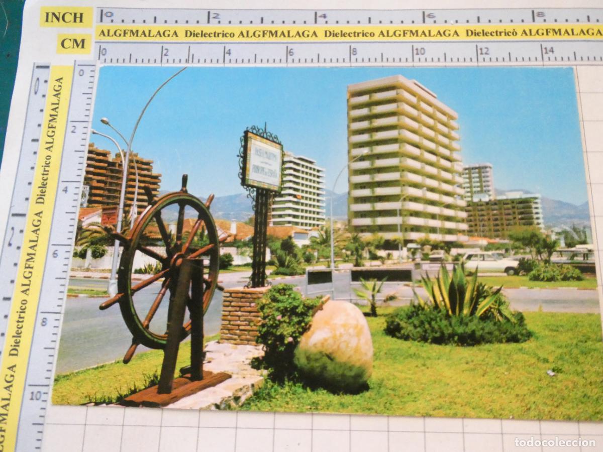 Postcards: POSTAL DE M&Aacute;LAGA. A&Ntilde;O 1975. FUENGIROLA PASEO MAR&Iacute;TIMO 5289 CORONA. 2906