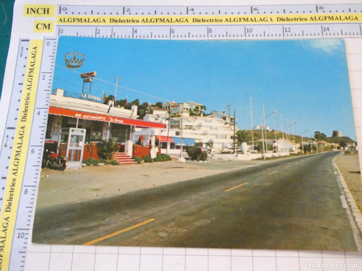 Postcards: POSTAL DE M&Aacute;LAGA. A&Ntilde;O 1975. V&Eacute;LEZ M&Aacute;LAGA. URBANIZACI&Oacute;N LA SIRENA 5267 LA CORONA. 2910