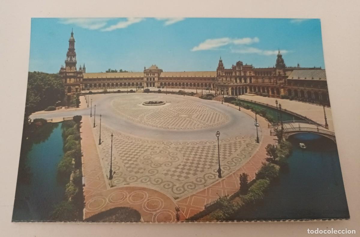 Postais: SEVILLA. PLAZA DE ESPA&Ntilde;A (1967)