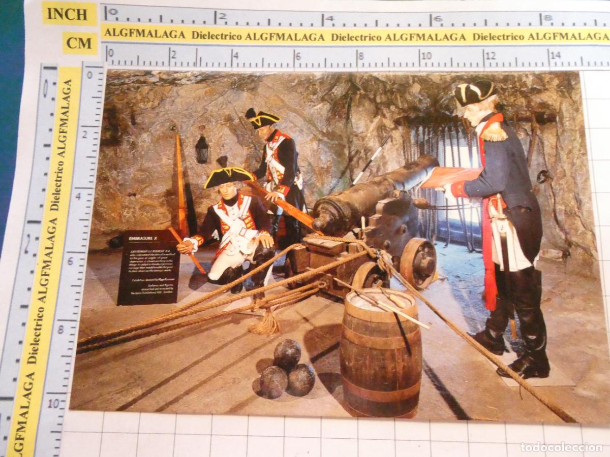 Postais: POSTAL DE C&Aacute;DIZ PE&Ntilde;&Oacute;N GIBRALTAR. UNIFORMES MILITARES CUEVA ARTILLER&Iacute;A REAL. 932
