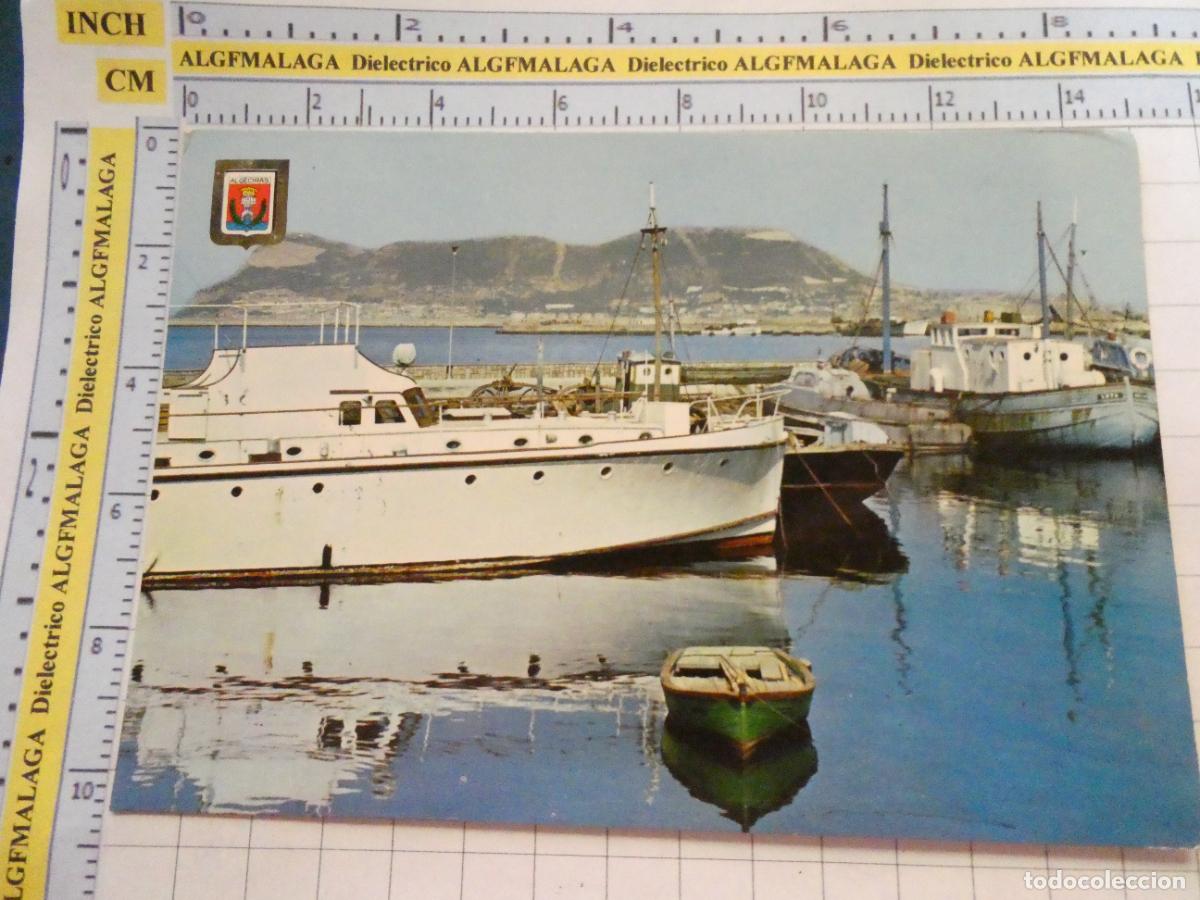 Cartoline: POSTAL DE C&Aacute;DIZ. A&Ntilde;O 1967. ALGECIRAS PE&Ntilde;&Oacute;N GIBRALTAR CLUB NA&Uacute;TICO 38 ESCUDO ORO. 942