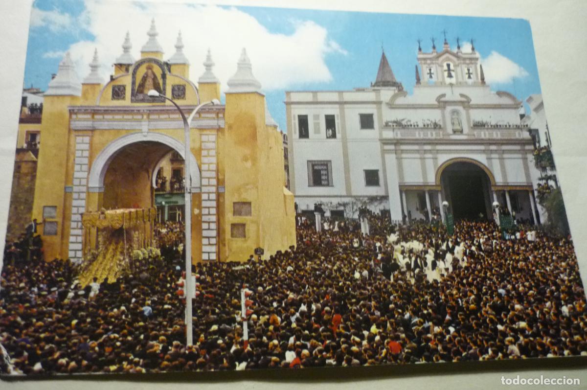 Postcards: postal sevilla basilica arco macarena