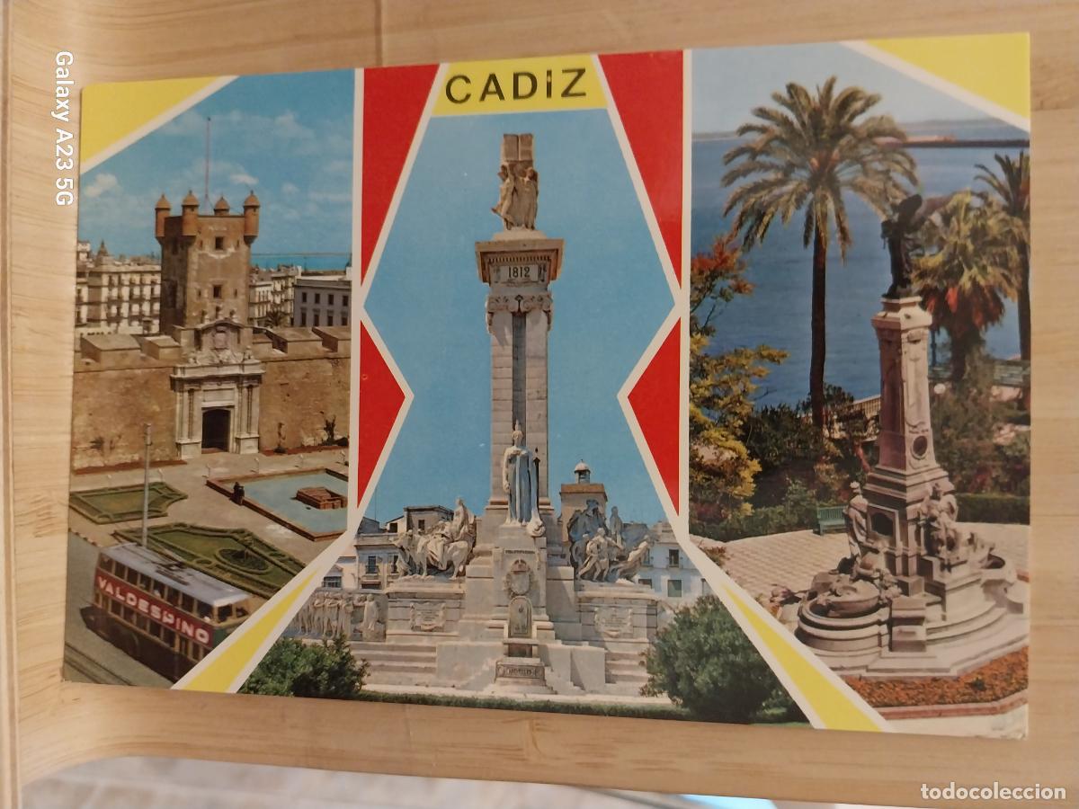 Cartoline: CADIZ ED GARRABELLA 80 SC ORIGINAL AUTOBUS VALDESPINO