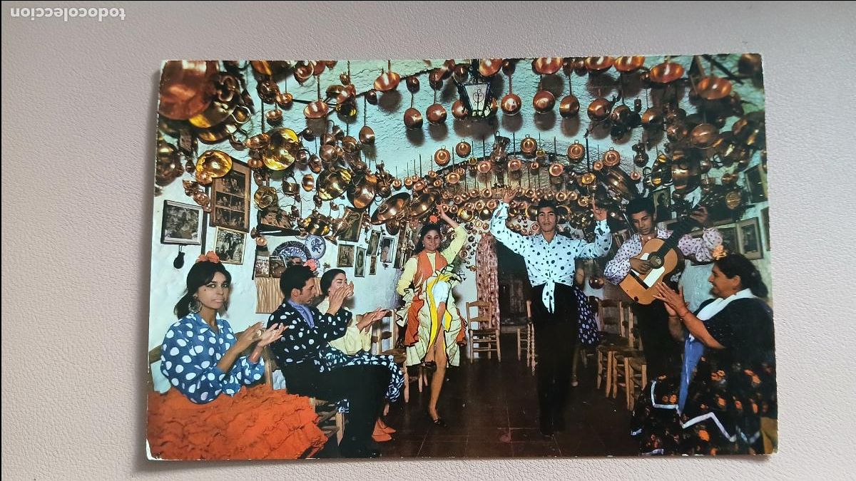 Postales: POSTAL ESPA&Ntilde;A T&Iacute;PICA BAILE GITANO FLAMENCO SEVILLANAS SAVIR N&ordm; 1199 S/C