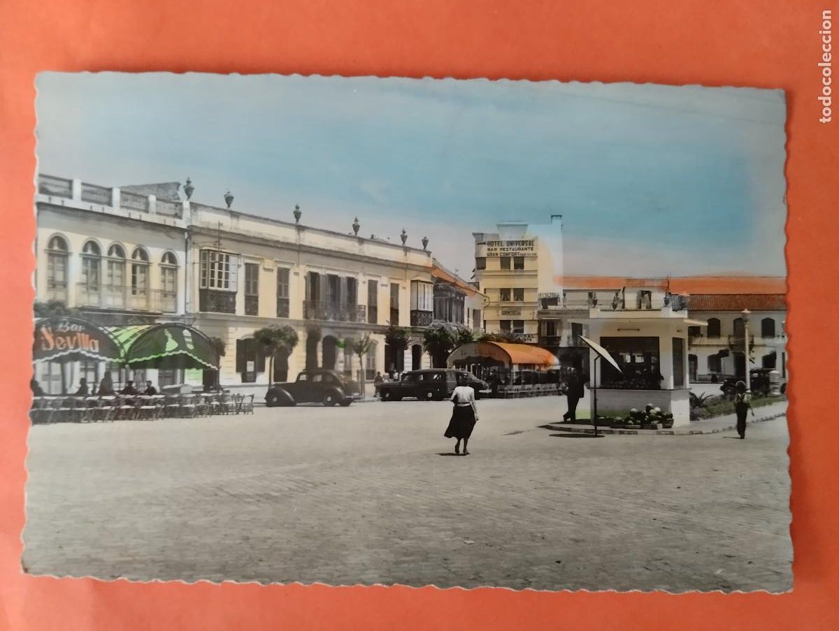 Postales: C&Aacute;DIZ, LA L&Iacute;NEA DE LA CONCEPCI&Oacute;N - PLAZA GENERAL&Iacute;SIMO