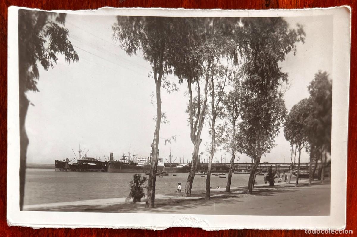 Postcards: FOTO POTAL DE HUELVA, MUELLE DE RIO TINTO. GRCIA GARRABELLA 17, SIN CIRCULAR