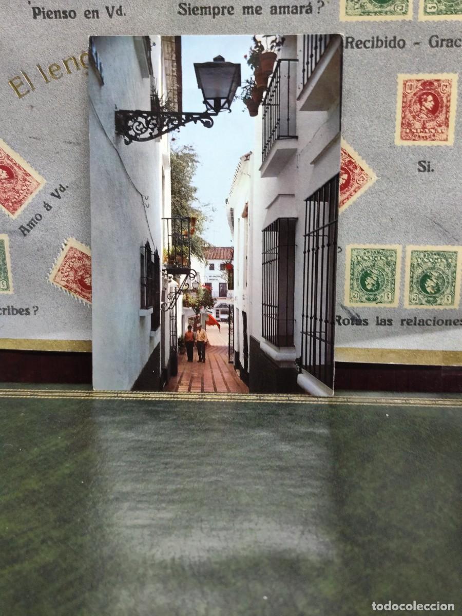 Postcards: P6342 Postal 197 Marbella calle tipica . Marbesol