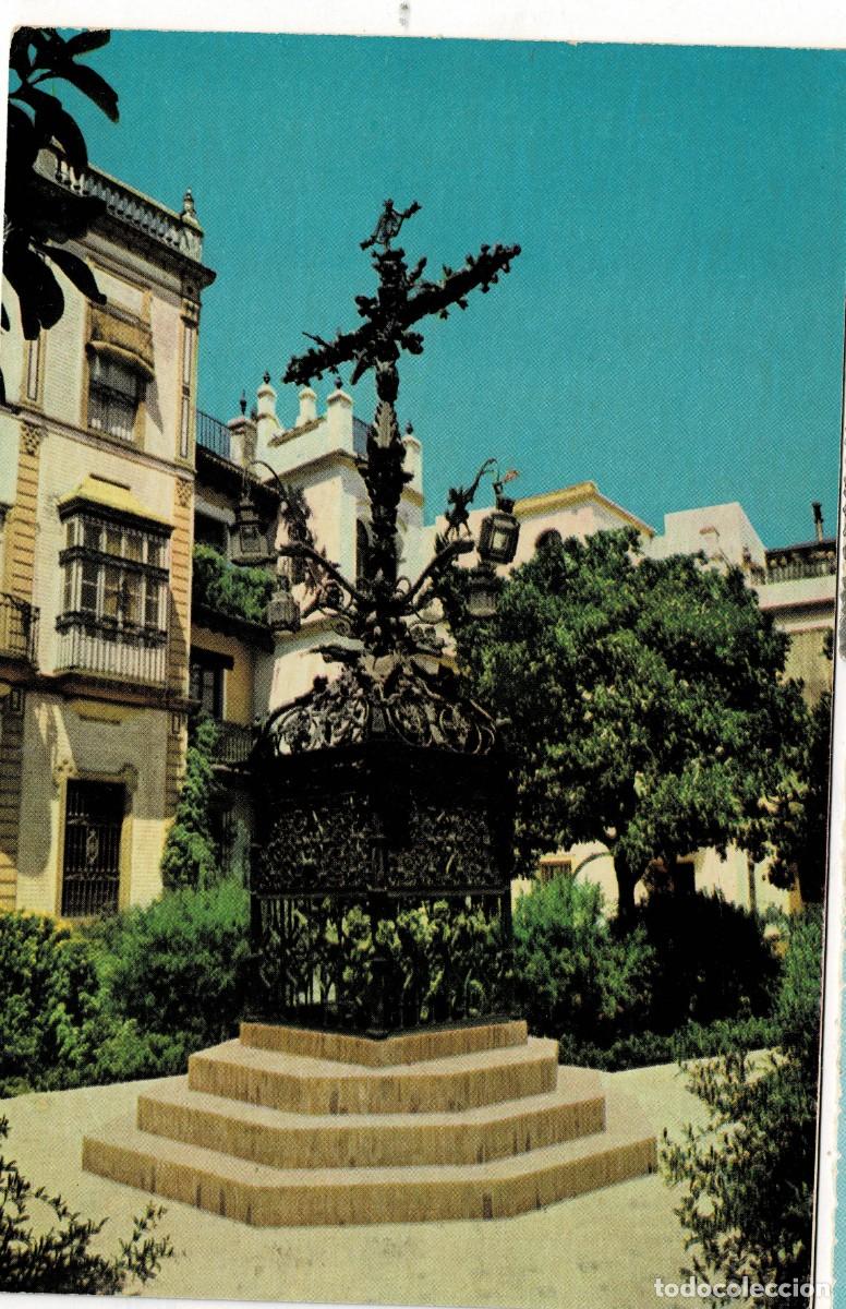 Postales: POSTAL MODERNA DE SEVILLA. PLAZA DE SANTA CRUZ. P-ANSE-2985 ,2